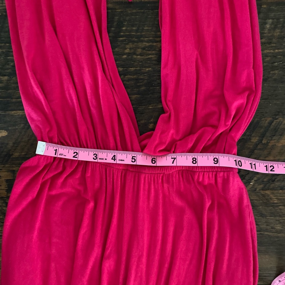 Juniper Blu Sleeveless Double V Jumpsuit - Picture 6 of 13